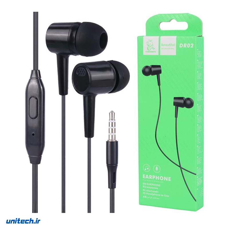 هندزفری سیمی دنمن DR023